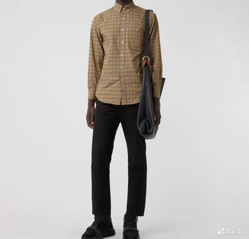 Рубашка Burberry Shirt Cotton - миниатюра 3