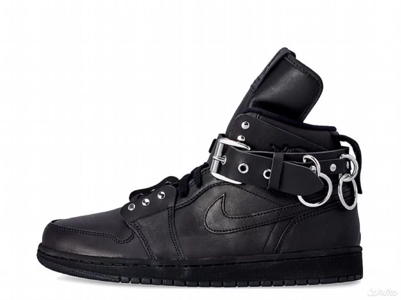 Кроссовки CDG x Air Jordan 1 Jordan Homme Plus - миниатюра 5