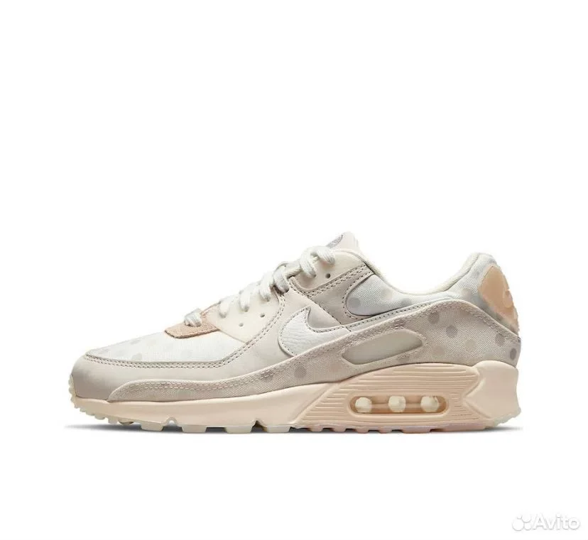 Кроссовки Nike Air Max 90 Shimmer Polka Dot Sand - миниатюра 2
