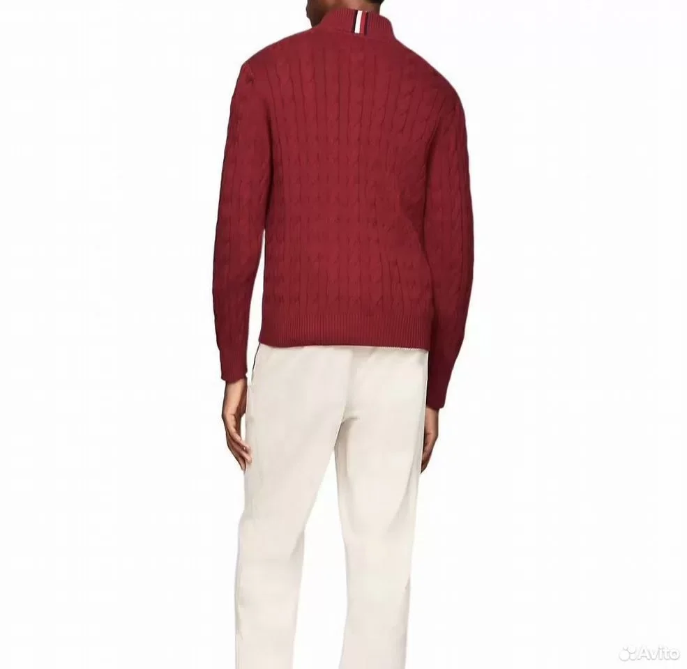 Джемпер на молнии Tommy Hilfiger Blue - изображение 1