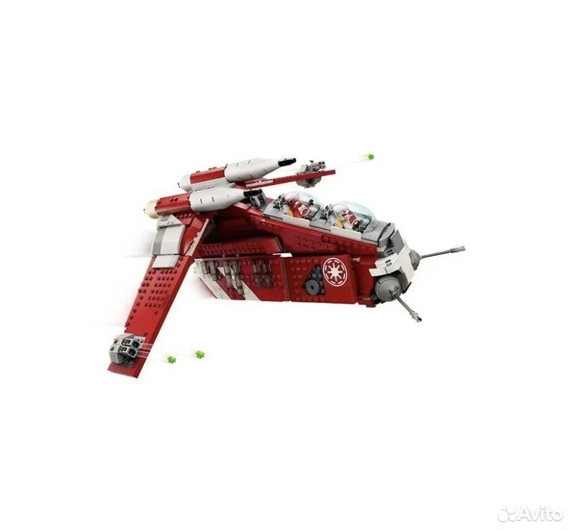 Лего lego Star Wars Coruscant Republic Gunship - миниатюра 5