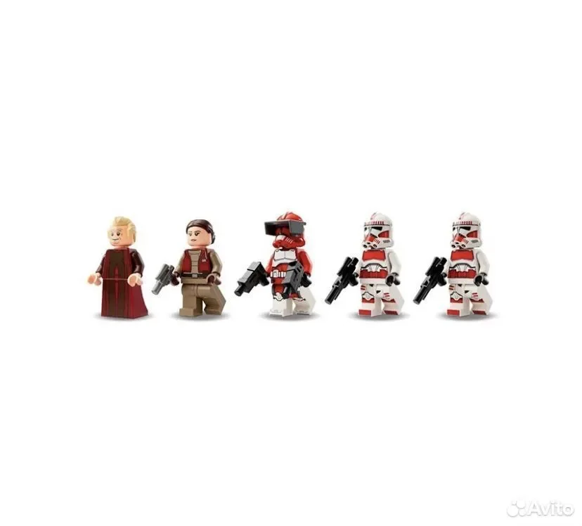 Лего lego Star Wars Coruscant Republic Gunship - миниатюра 6