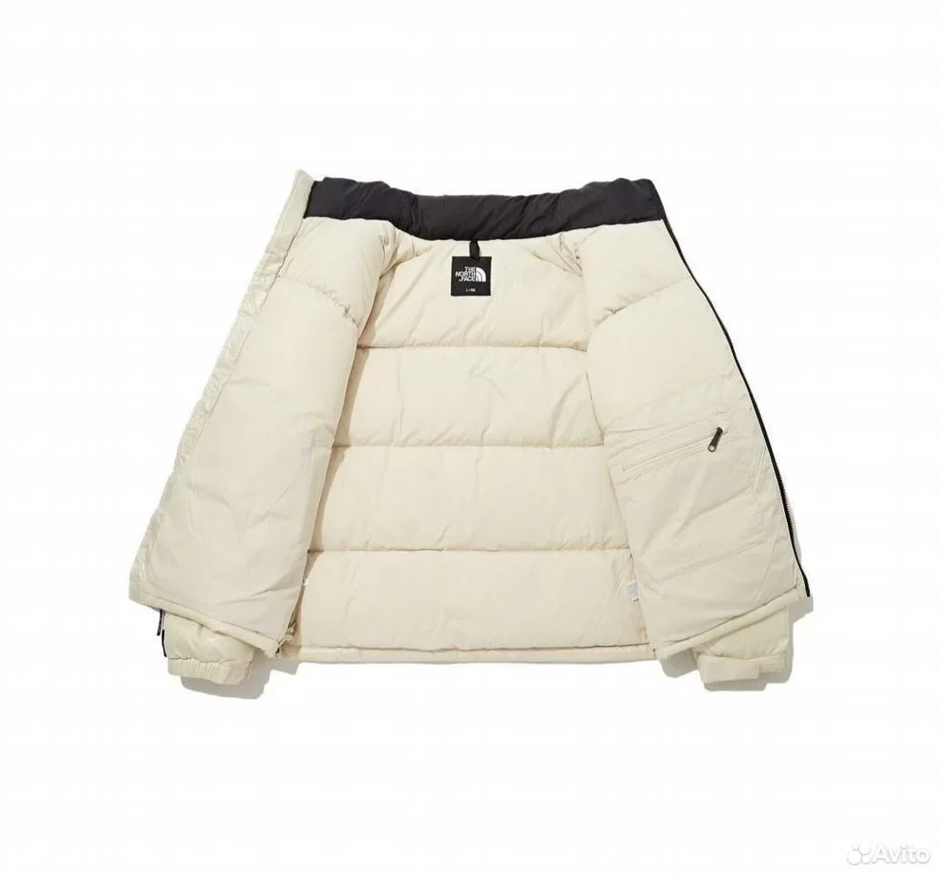 Пуховик The North Face Nuptse Eco 1996 White - миниатюра 3