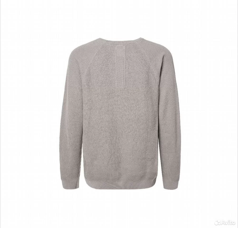 Джемпер Nike Round Neck Long Sleeve Beige - миниатюра 3