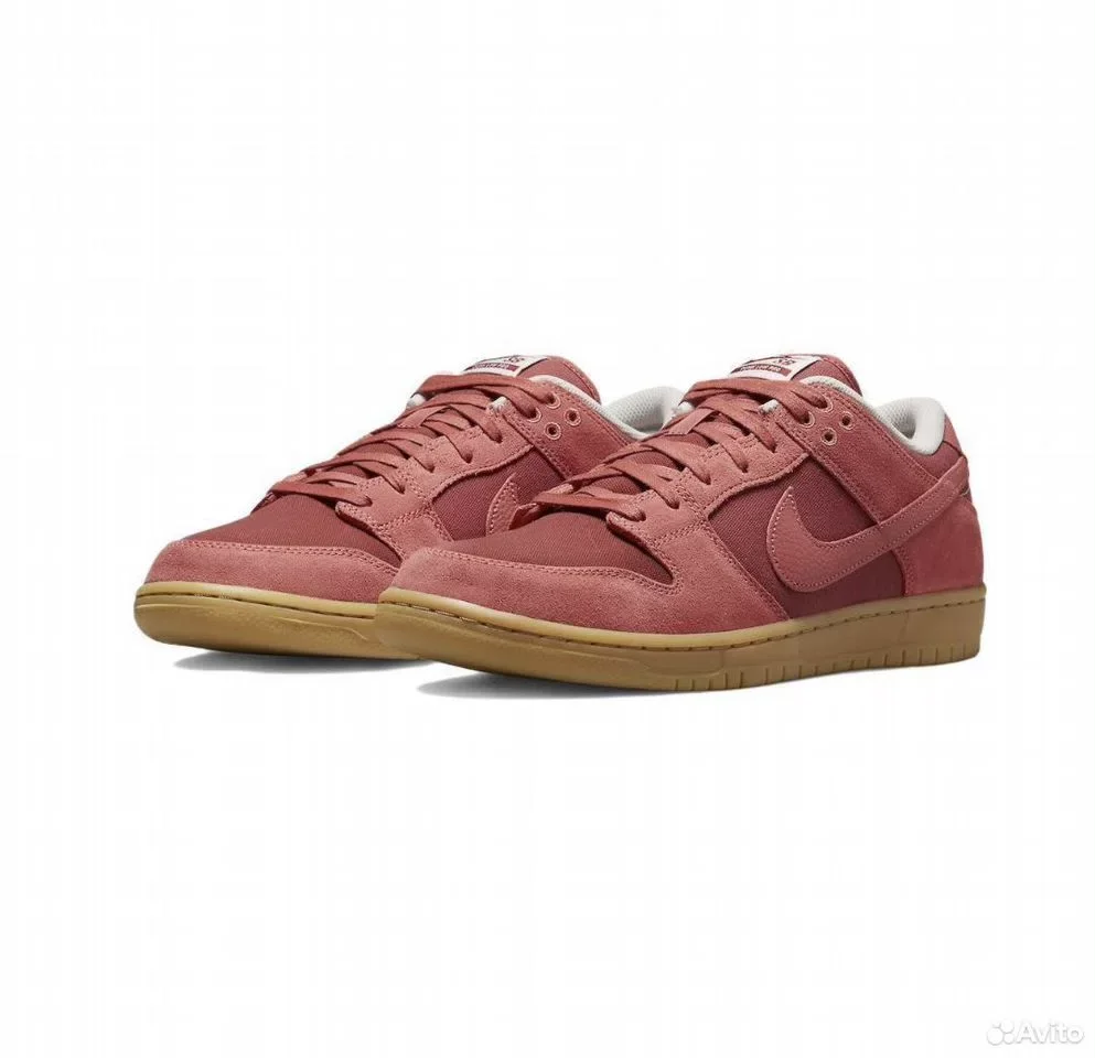 Кроссовки Nike Dunk SB Low Red Gum - изображение 1