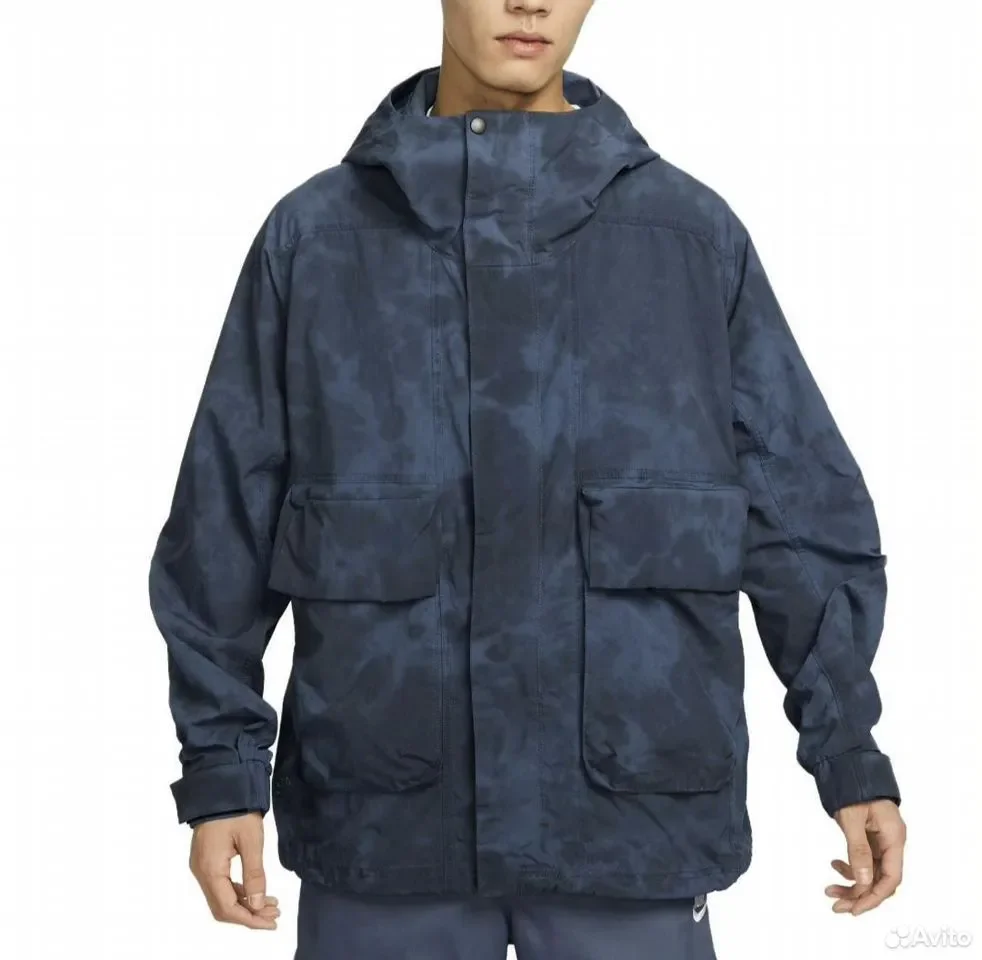 Куртка Nike Sportswear Tech Pack Blue - миниатюра 2