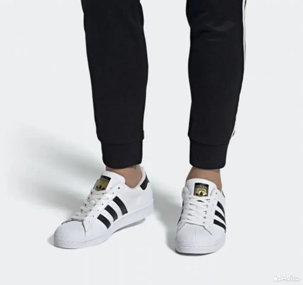 Кроссовки Adidas Originals Superstar White - миниатюра 4