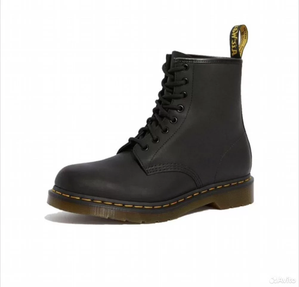 Ботинки Dr. Martens 1460 Greasy - миниатюра 3