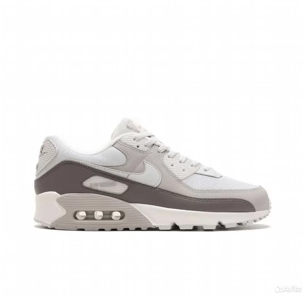 Кроссовки Nike Air Max 90 Beige & White - миниатюра 3