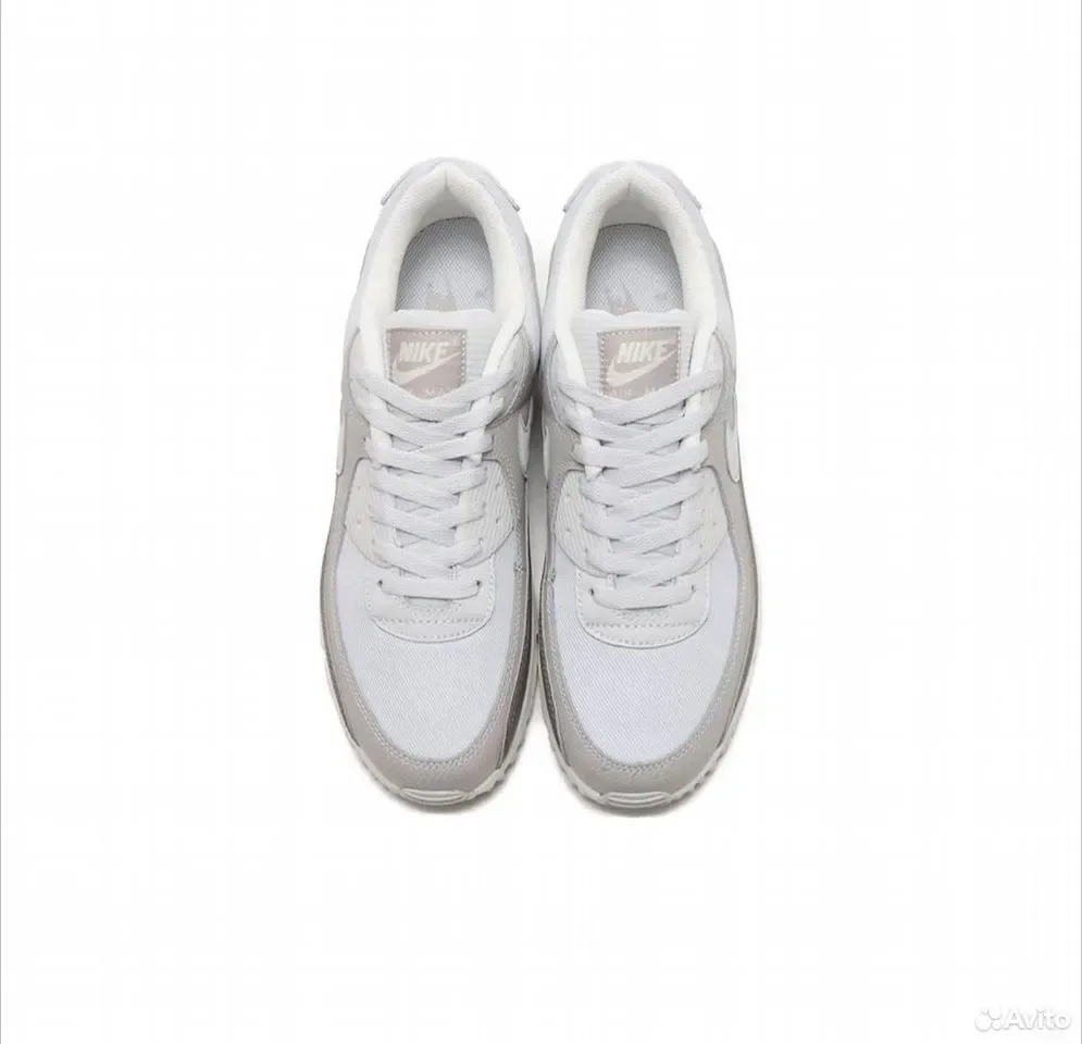 Кроссовки Nike Air Max 90 Beige & White - миниатюра 4
