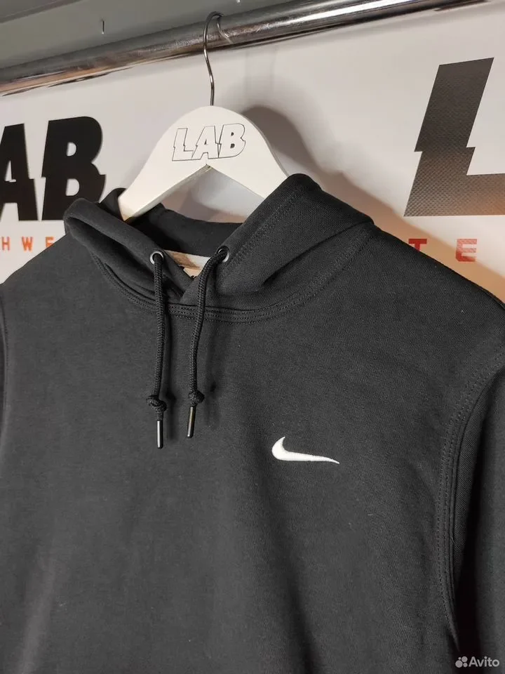 Худи Худи Nike Club Swoosh Fleece Hoodie - миниатюра 2