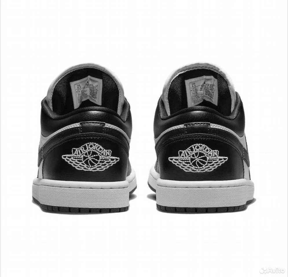 Кроссовки Nike Air Jordan 1 Low Panda - миниатюра 3