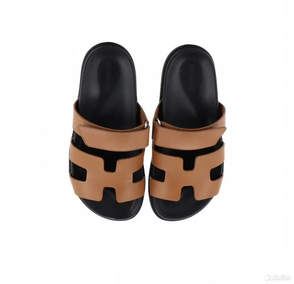Сандали Hermes Chypre Brown - миниатюра 2