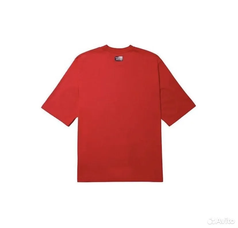 Футболка Burberry Bright Red Gorilla Print T-shirt - миниатюра 2