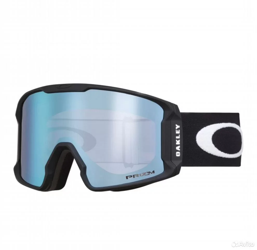 Горнолыжные очки Oakley Line Miner OS Blue - изображение 1