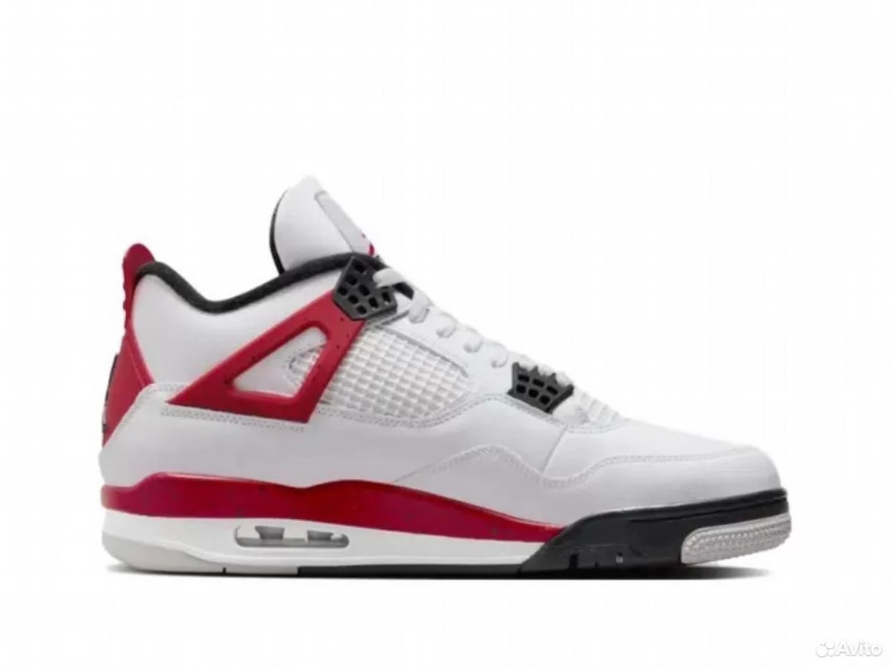Кроссовки Nike Air Jordan 4 Retro Red Cement - миниатюра 2