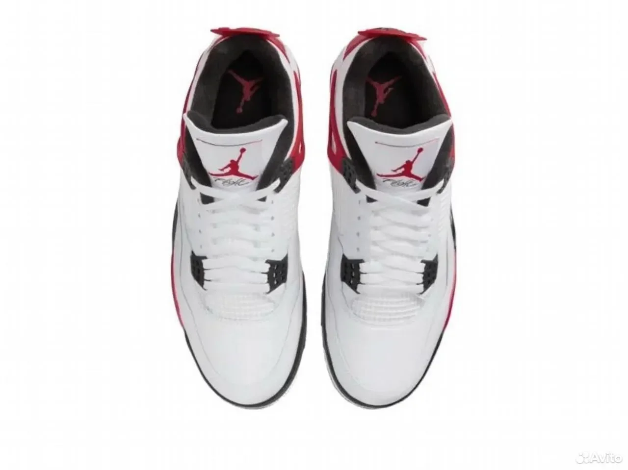 Кроссовки Nike Air Jordan 4 Retro Red Cement - миниатюра 3