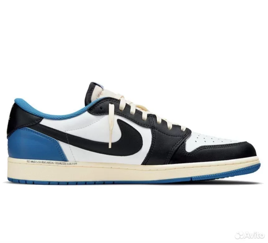 Кроссовки Air Jordan 1 Low Fragment x Travis Scott - миниатюра 2