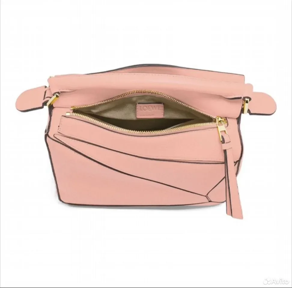 Сумка Loewe Puzzle Anagram Pink - миниатюра 2