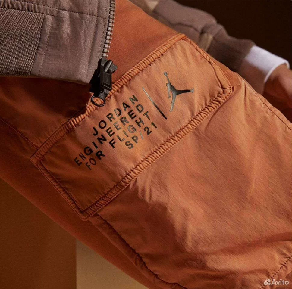 Штаны Air Jordan Engineered Washed Distress Knit - миниатюра 3