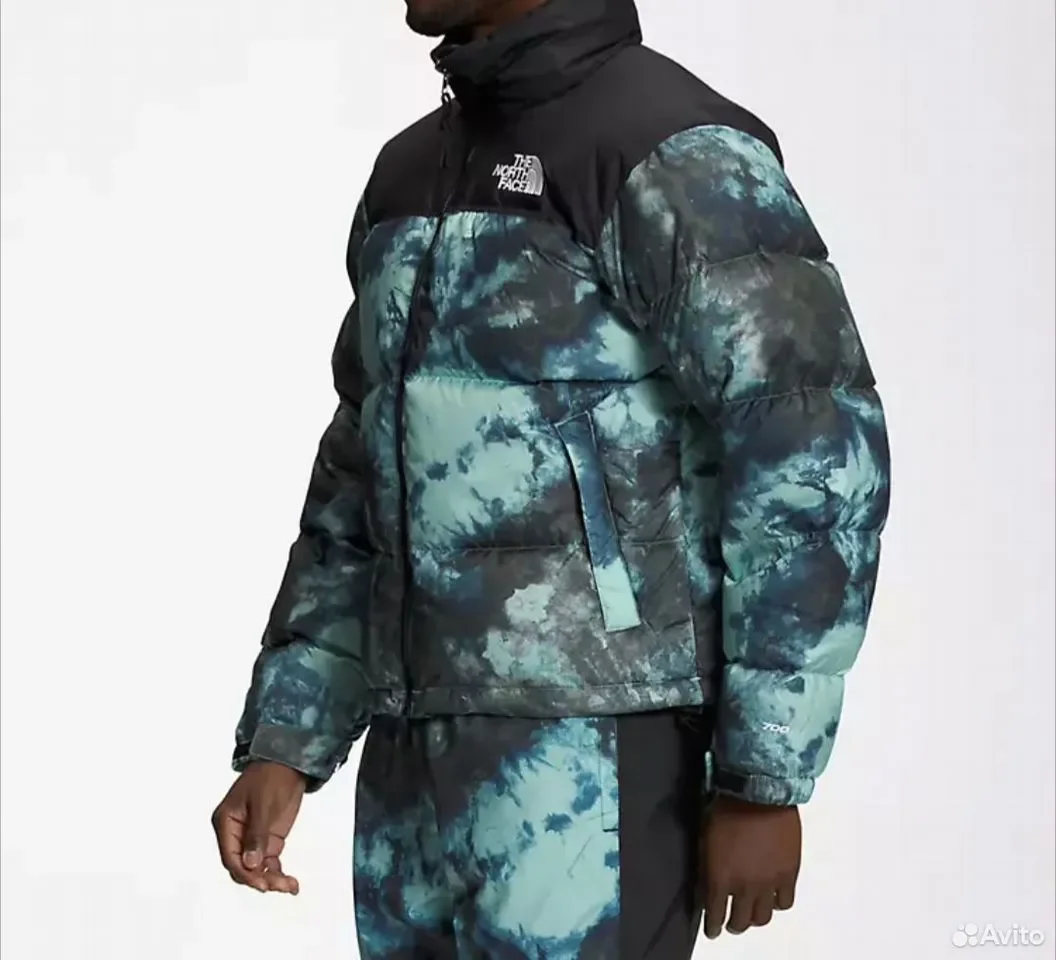Куртка The North Face Nuptse 1996 Aqua - миниатюра 4