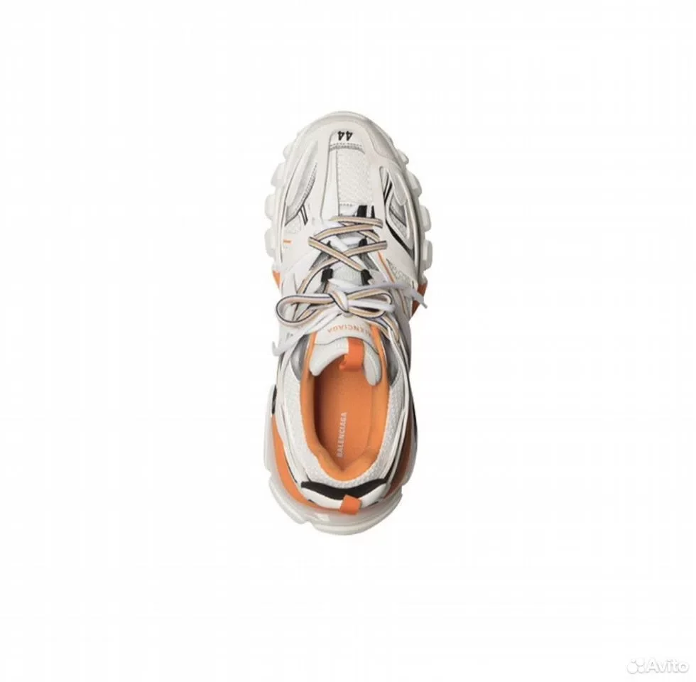 Кроссовки Balenciaga Tack 1.0 White & Orange - изображение 1