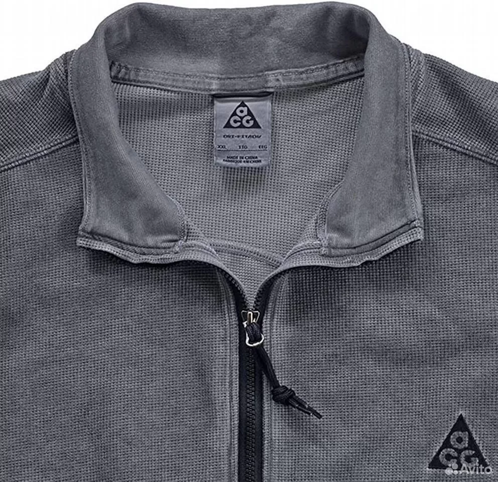 Халфзип Nike ACG Cardigan dark grey - миниатюра 2