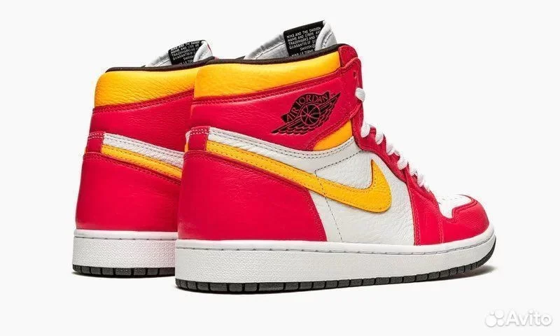 Air Jordan 1 Retro High OG Light Fusion Red - миниатюра 3