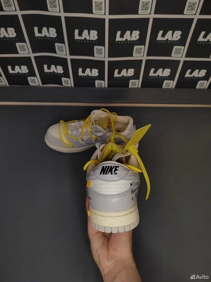 Кроссовки Nike Dunk Low x Off-White “The 50” - изображение 1
