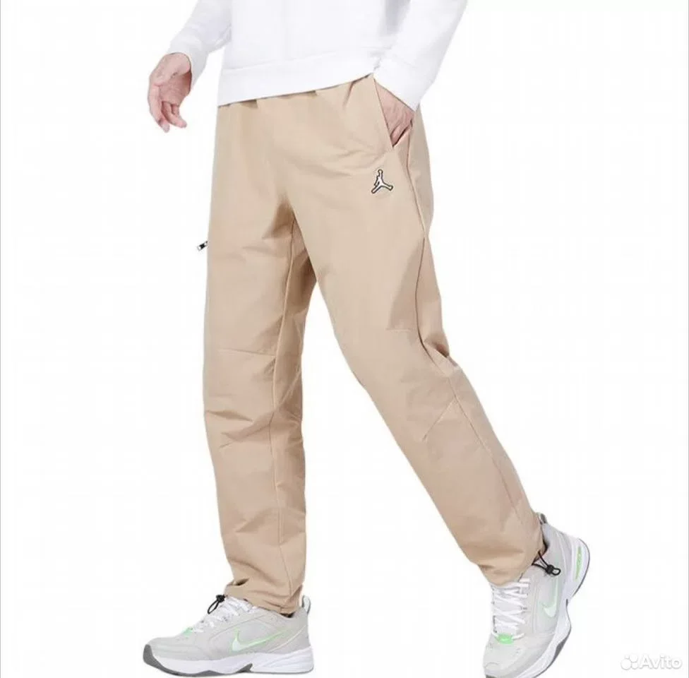 Штаны Air Jordan Essentials Beige - миниатюра 3