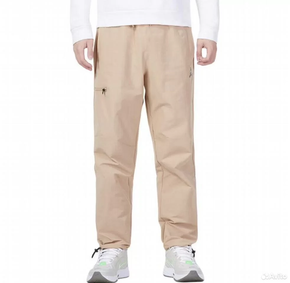 Штаны Air Jordan Essentials Beige - миниатюра 4