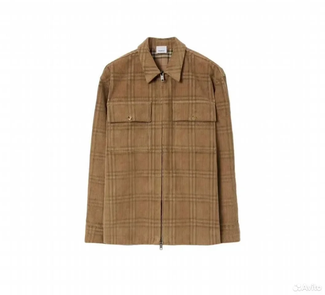 Рубашка Burberry Velvet Vintage Check - изображение 1