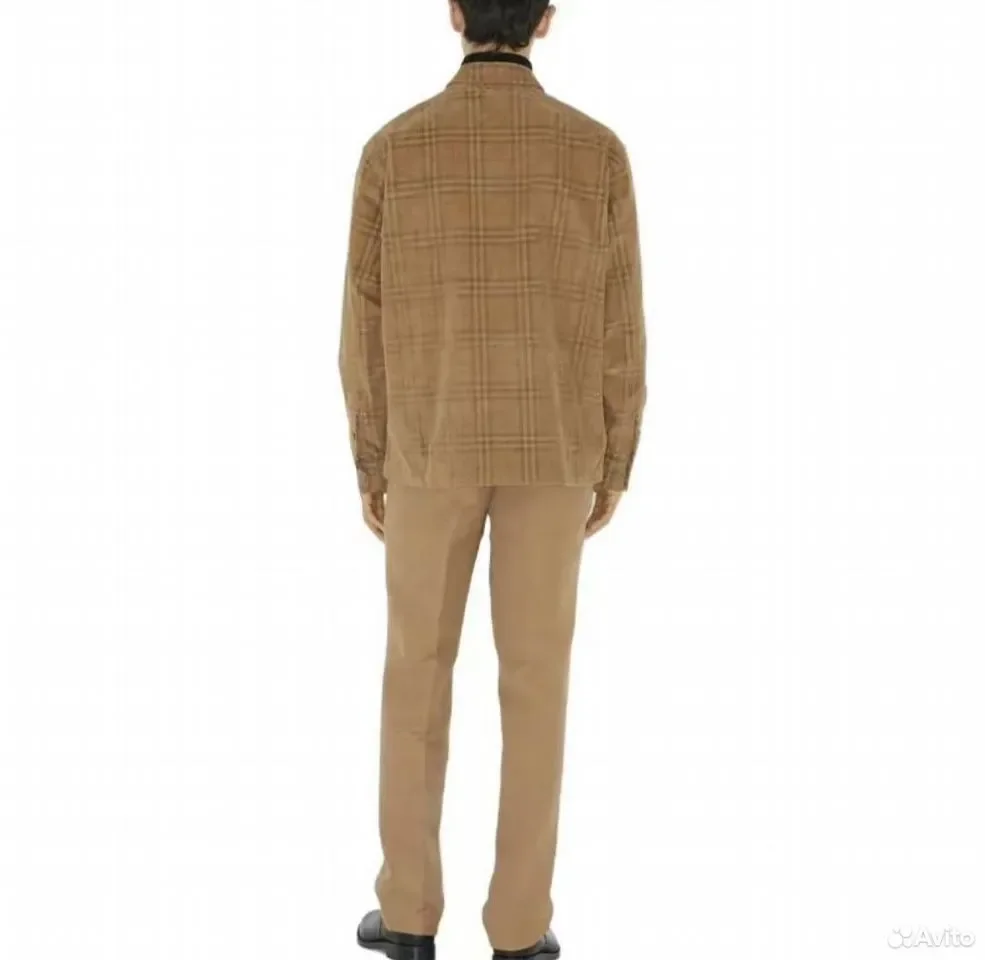 Рубашка Burberry Velvet Vintage Check - миниатюра 3