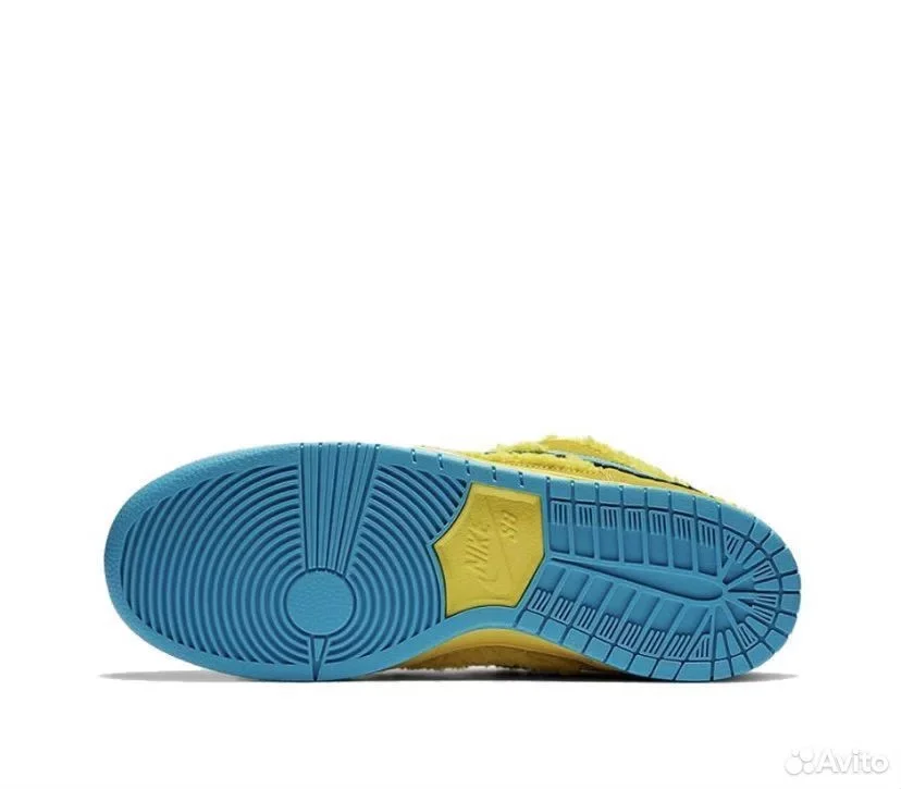Кроссовки Nike Dunk Low Grateful Bears Opti Yellow - миниатюра 5