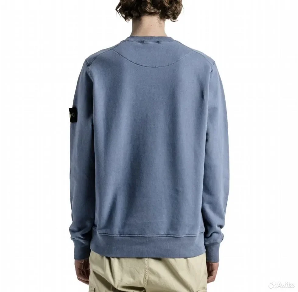 Свитшот Stone Island SS23 Light Blue - миниатюра 2