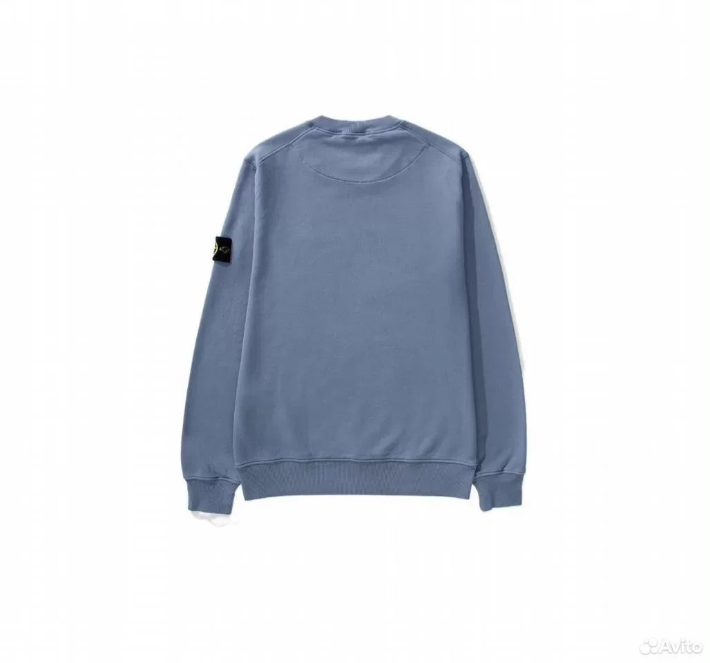 Свитшот Stone Island SS23 Light Blue - миниатюра 3