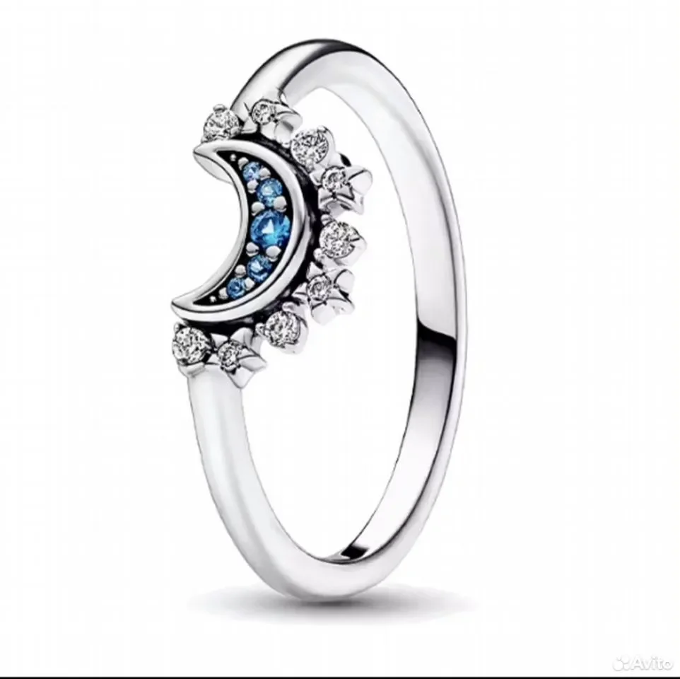 Кольцо Pandora Moonlight Silver Romantic - изображение 1