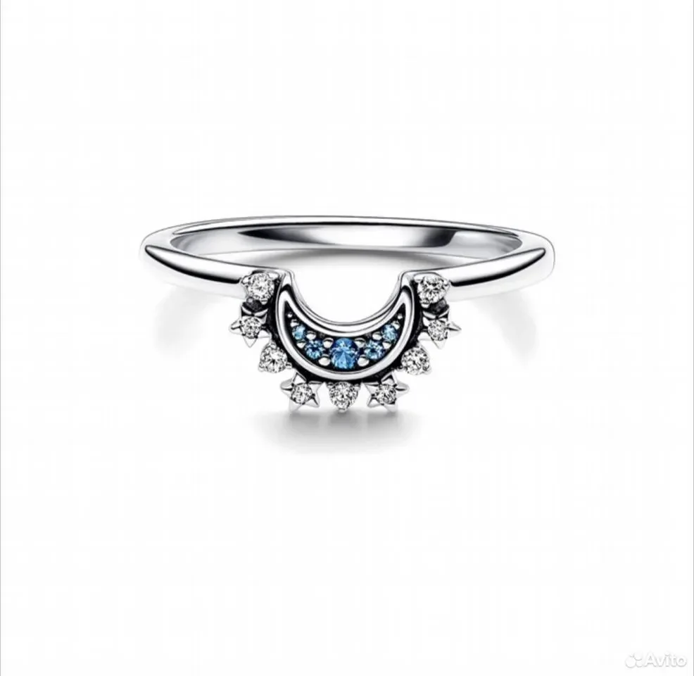 Кольцо Pandora Moonlight Silver Romantic - миниатюра 3