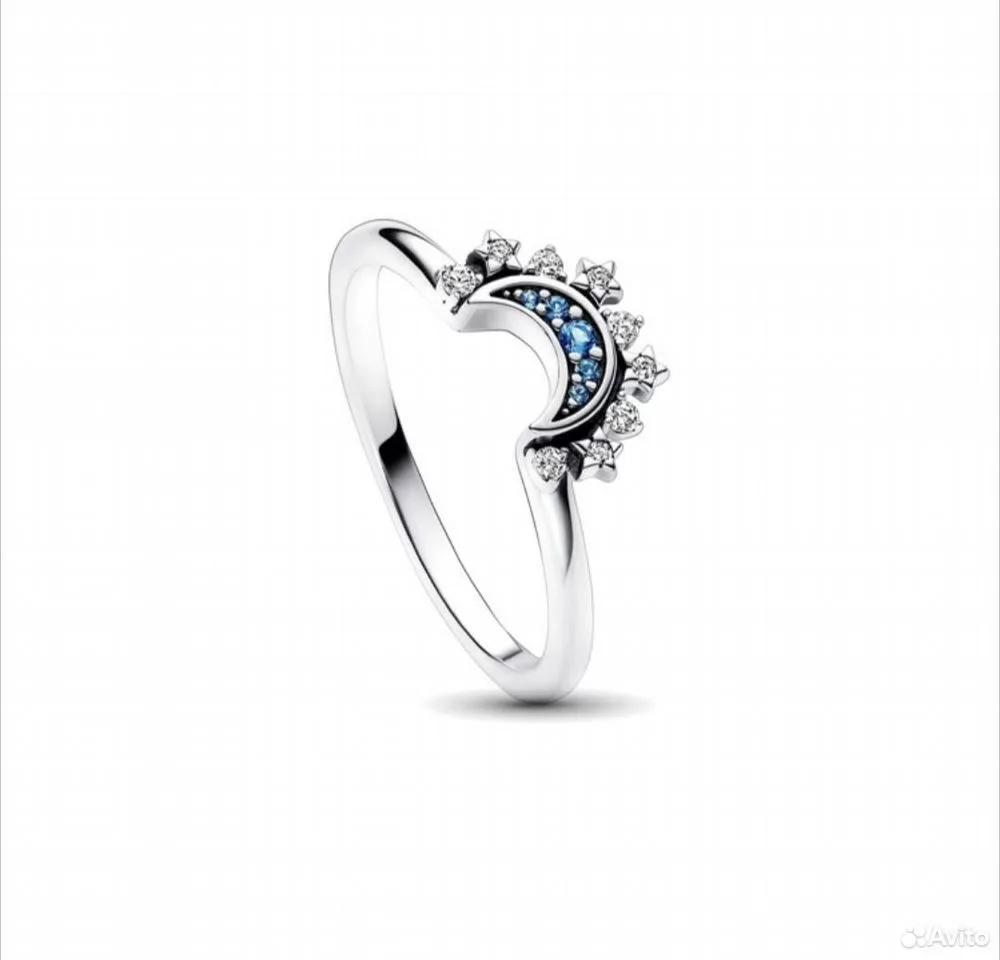 Кольцо Pandora Moonlight Silver Romantic - миниатюра 4