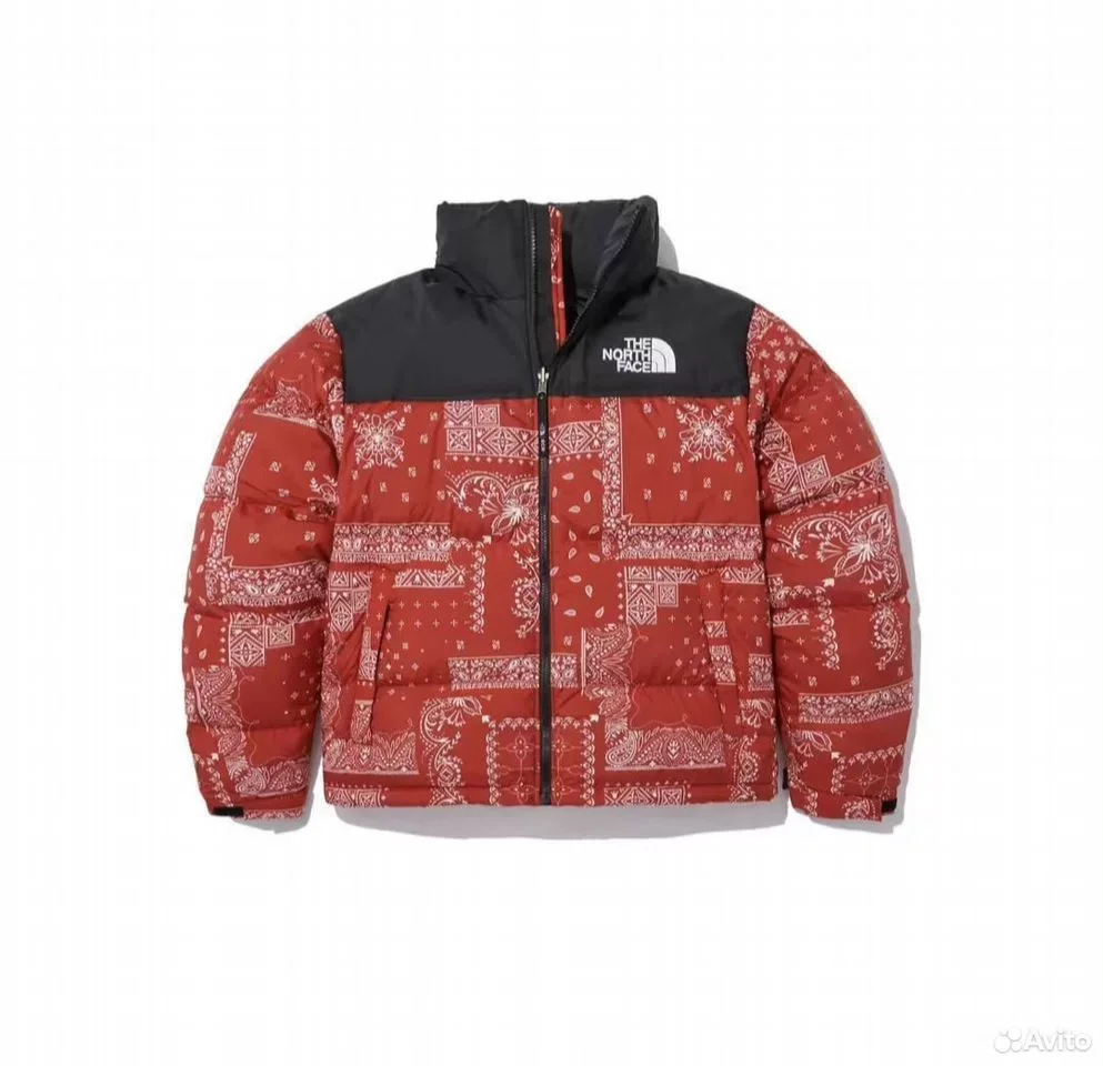 Пуховик The North Face Nuptse Down Jacket Red - изображение 1