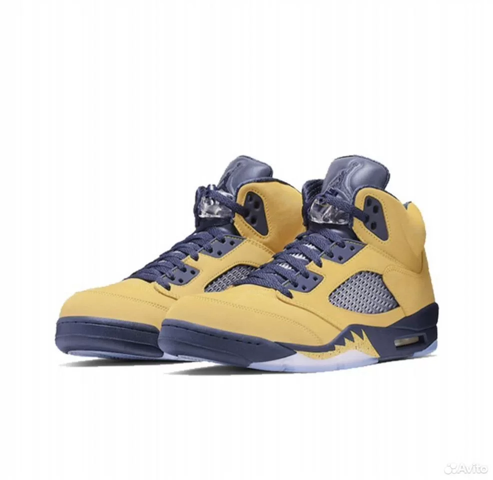Кроссовки Nike Air Jordan 5 Michigan - изображение 1