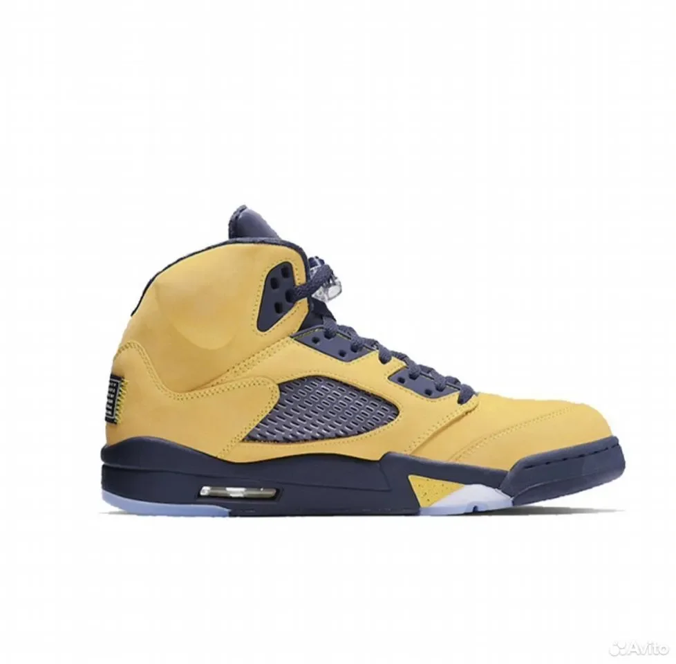 Кроссовки Nike Air Jordan 5 Michigan - миниатюра 3