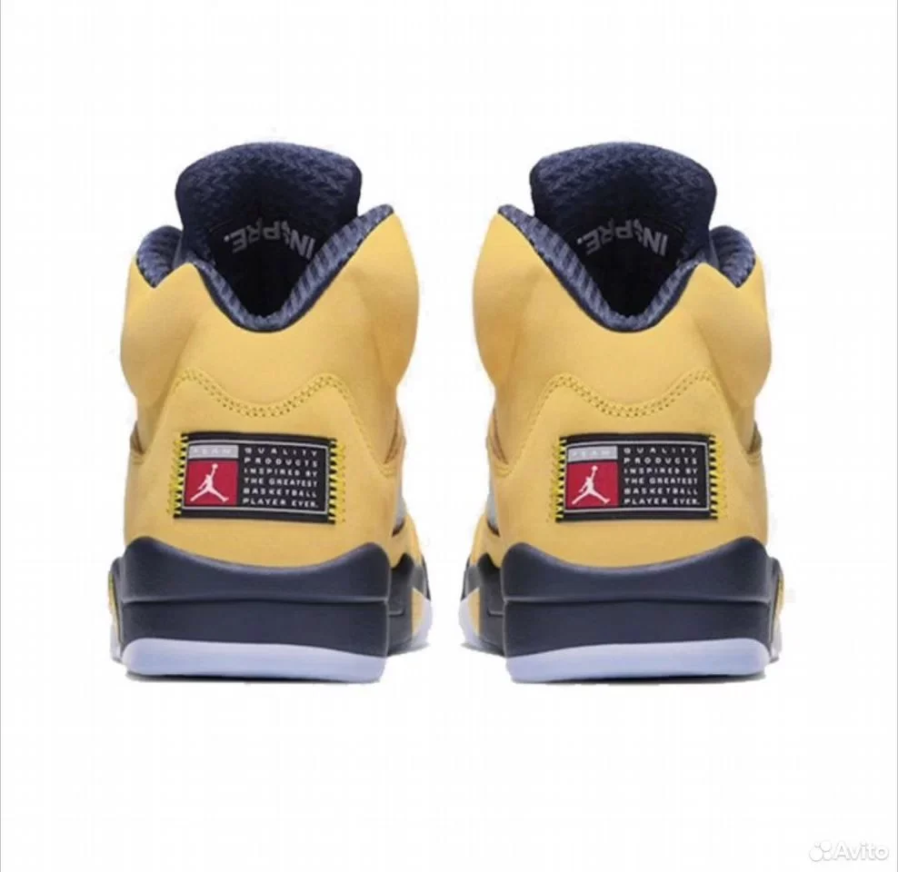 Кроссовки Nike Air Jordan 5 Michigan - миниатюра 5