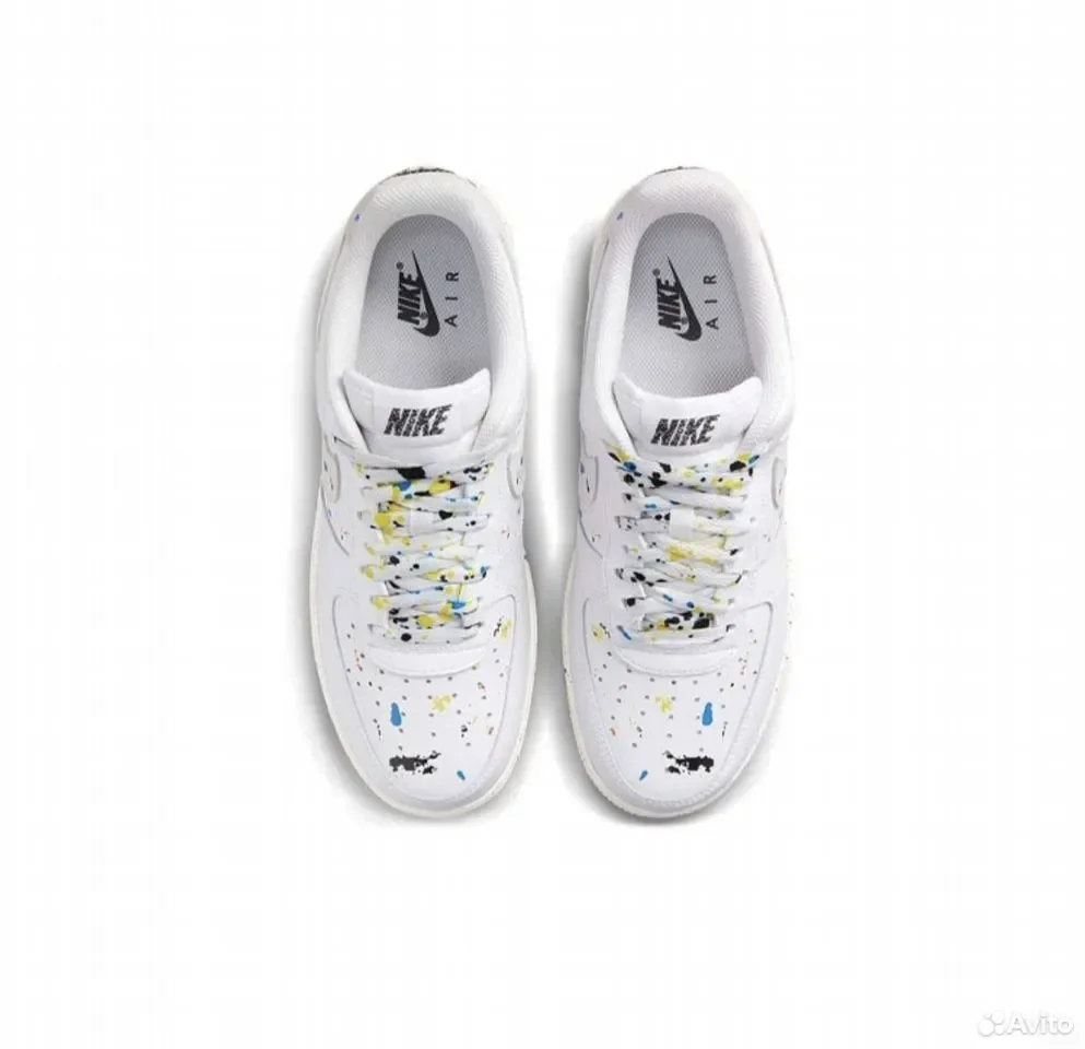 Кроссовки Nike Air Force 1 Low Paint Splatter 1 - миниатюра 3