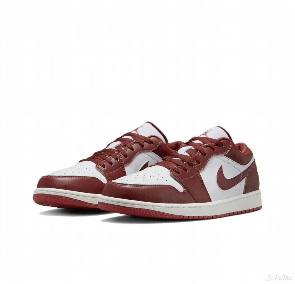 Кроссовки Nike Air Jordan 1 Low Dune Red - изображение 1