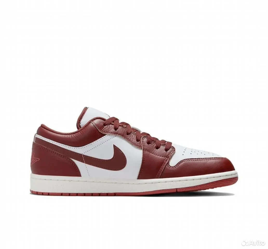 Кроссовки Nike Air Jordan 1 Low Dune Red - миниатюра 3