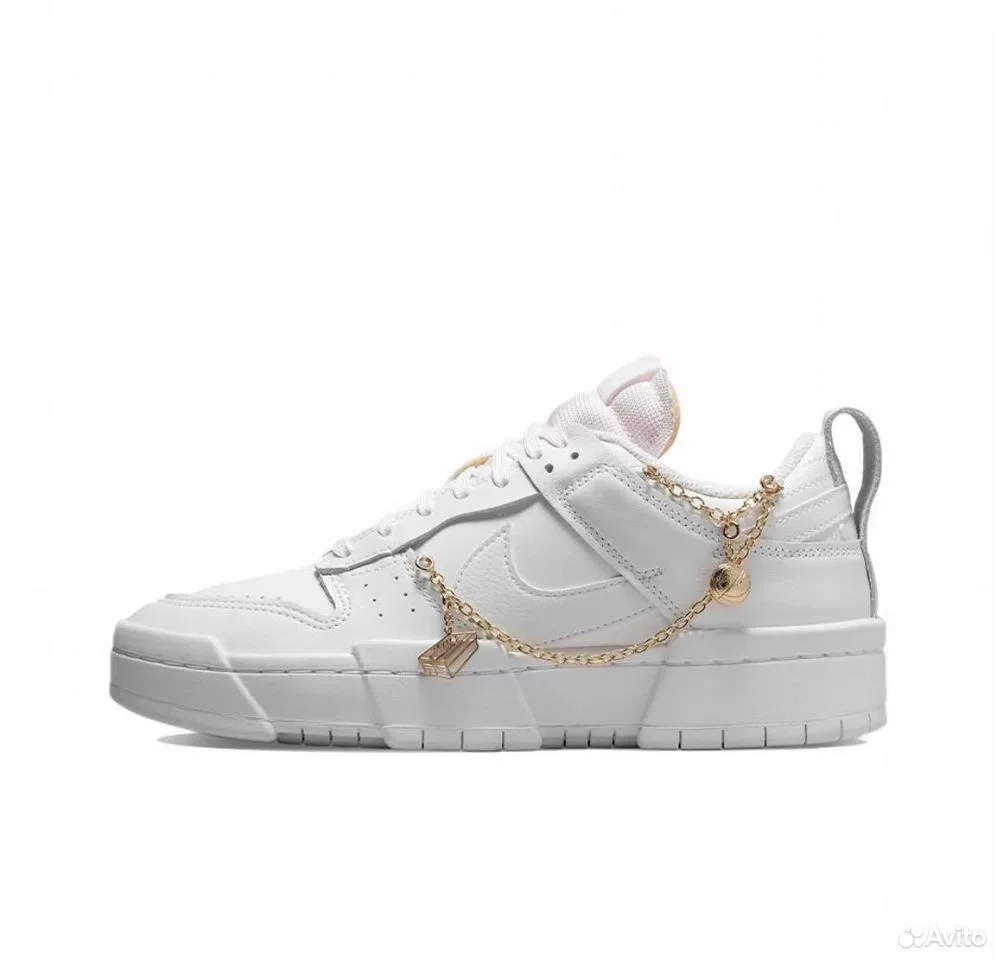 Кроссовки Nike Dunk Disrupt White Wmns - миниатюра 2