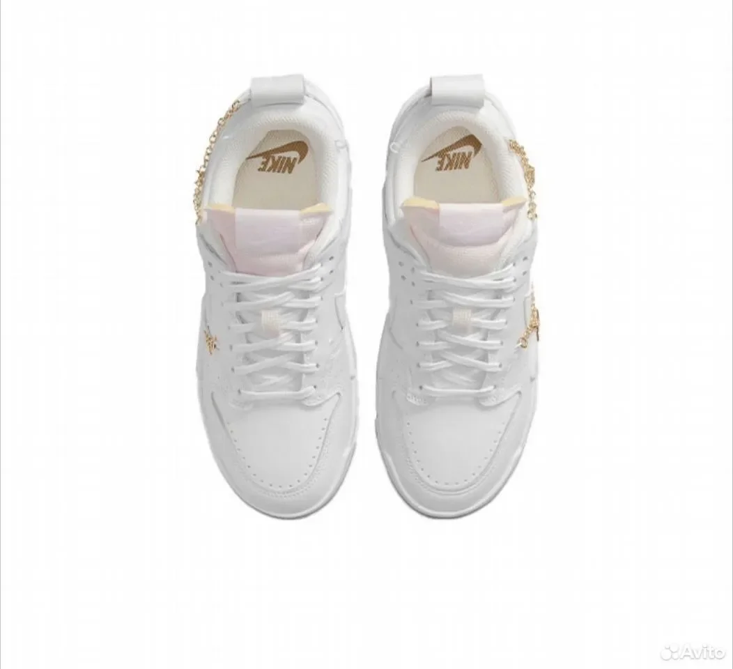Кроссовки Nike Dunk Disrupt White Wmns - миниатюра 3
