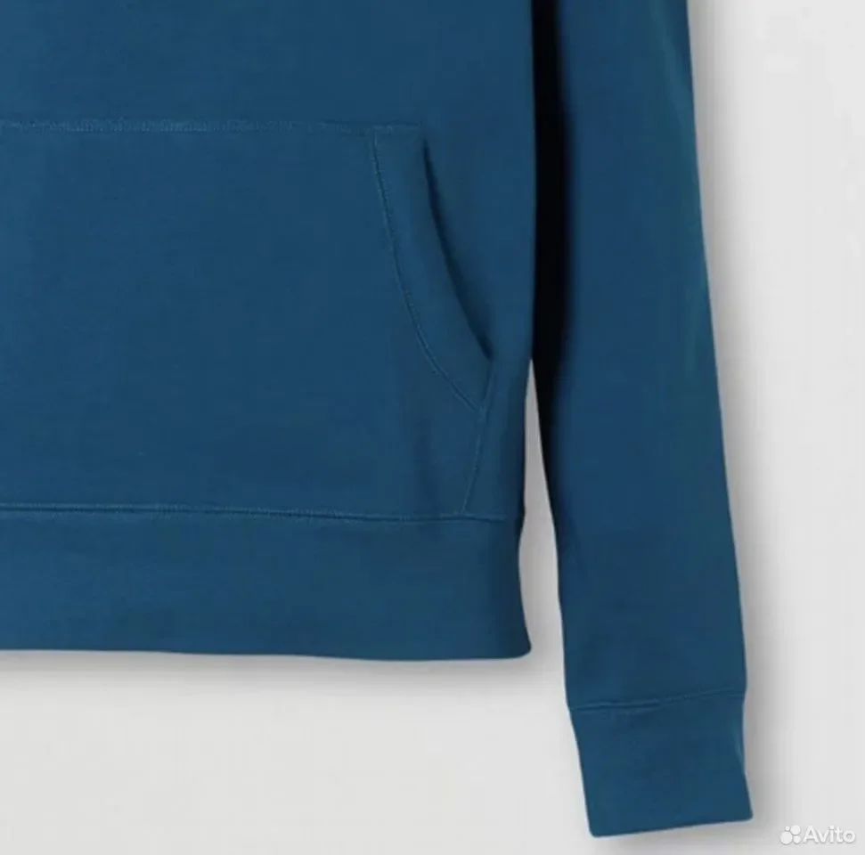 Худи Burberry Logo Blue - миниатюра 6