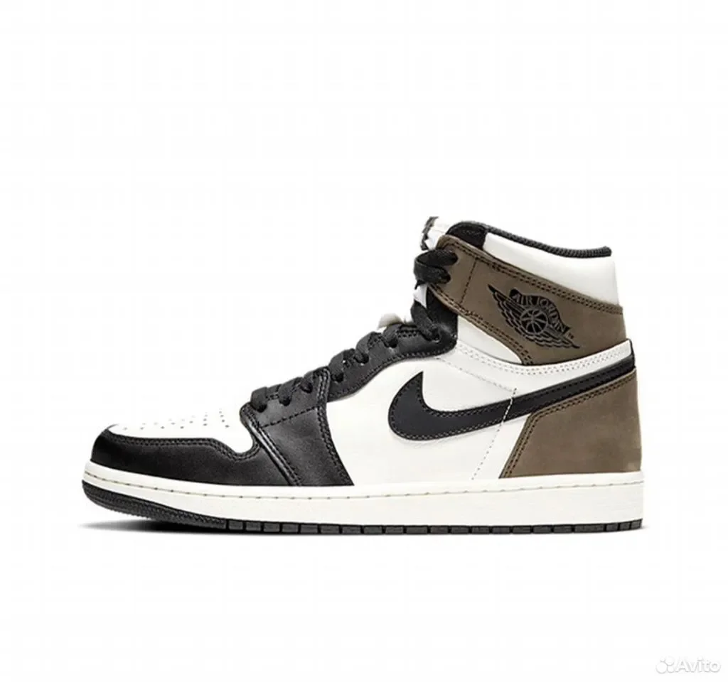 Кроссовки Nike Air Jordan 1 Retro High Dark Mocha - миниатюра 2